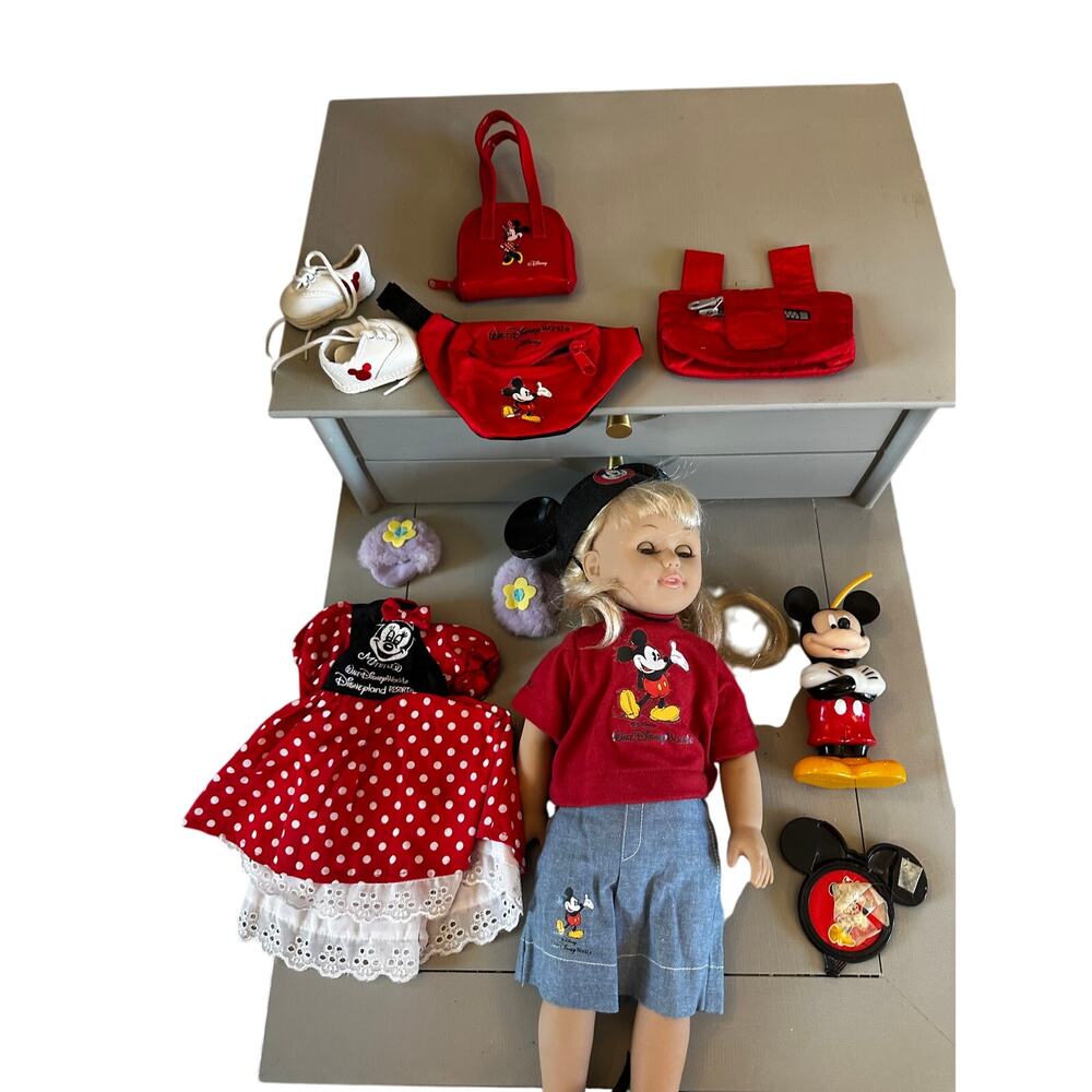 Disney Doll and accessories H18”